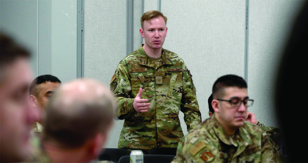 Preparing Airmen For Leadership Success Minot Afb Hosts First Sergeant