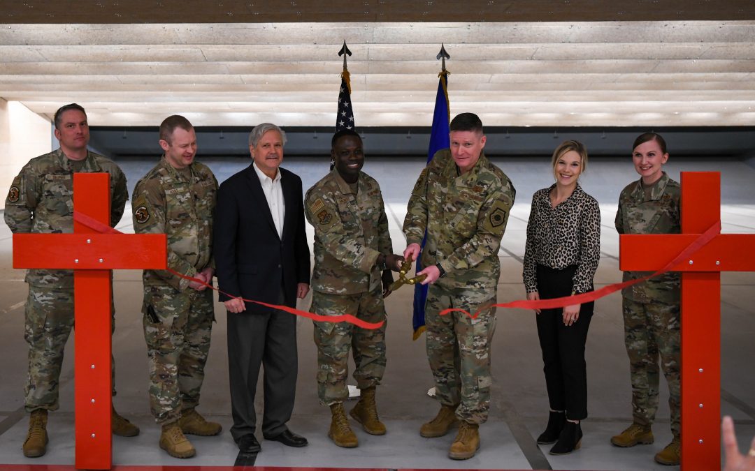 Minot Air Force Base commemorates new combat arms training facility