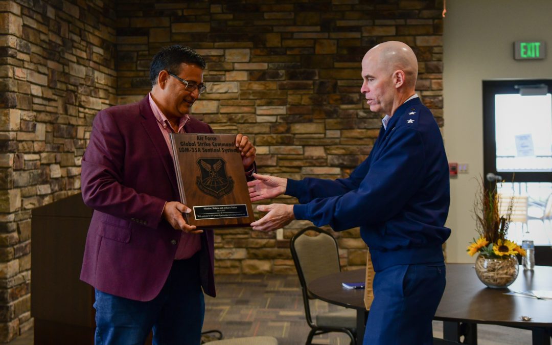 20th Air Force commander visits New Town for first EIS hearing