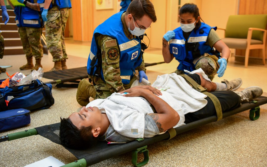 5th Medical Group Conducts Exercise Ready Eagle