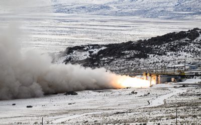 Air Force conducts Sentinel static fire test