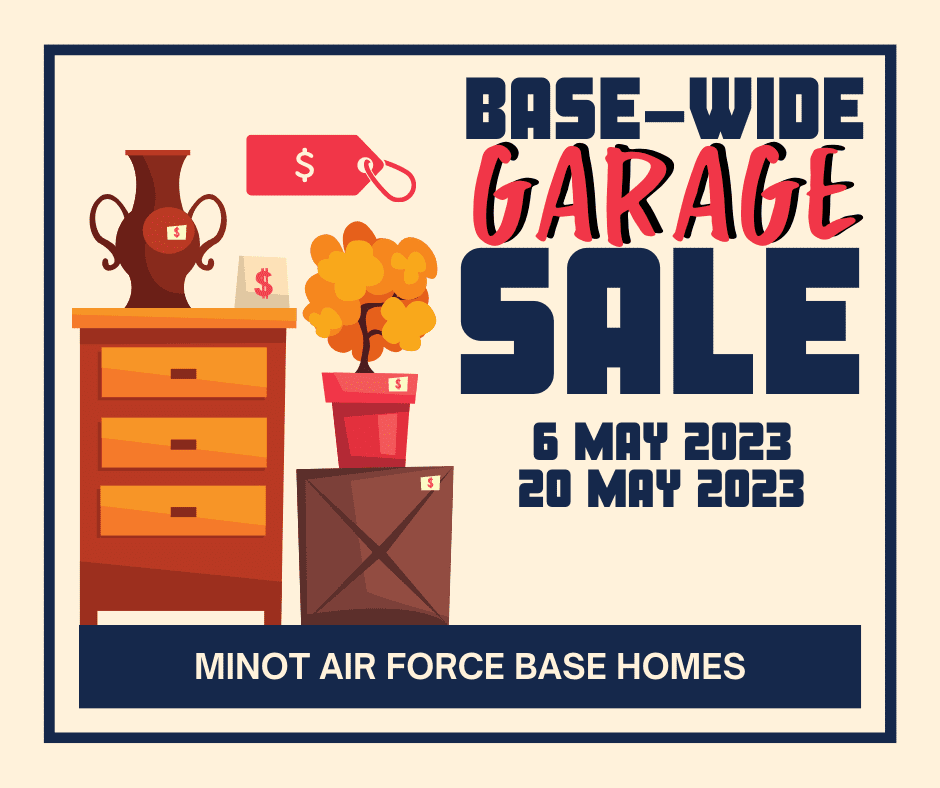 Minot AFB Home Base Wide Garage Sale Northern Sentry