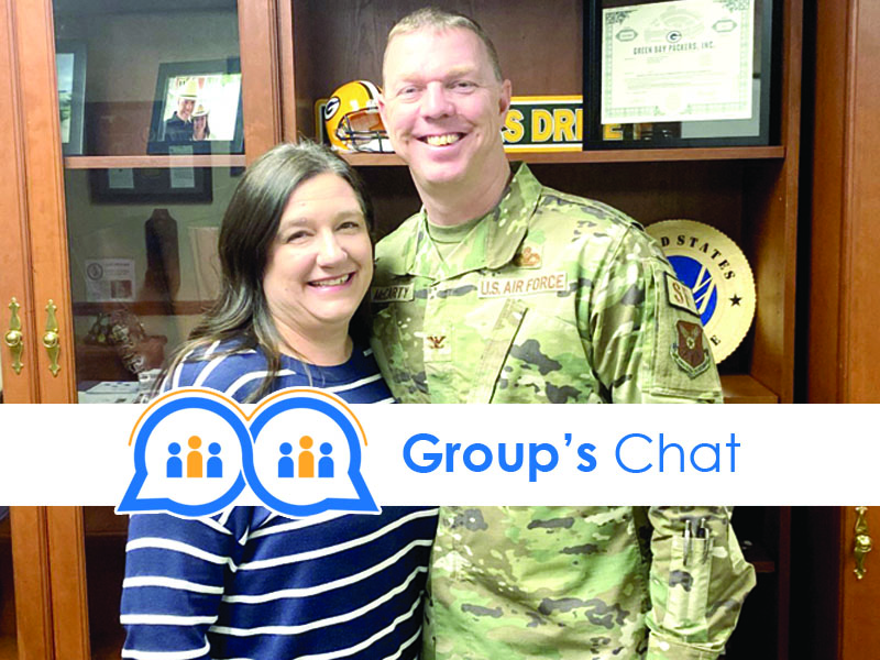 Conversation with Col & Mrs. McCarty