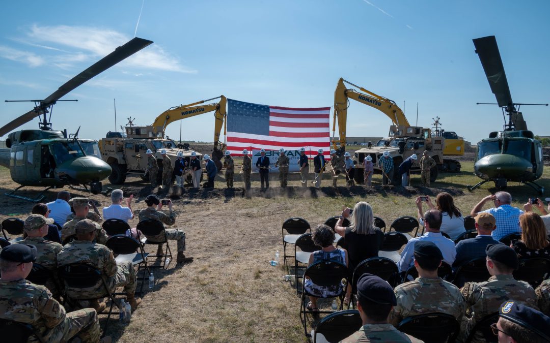 54th Helicopter Squadron Groundbreaking Ceremony