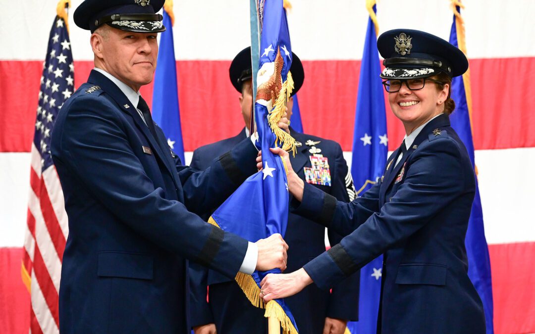 Twentieth Air Force welcomes first female commander