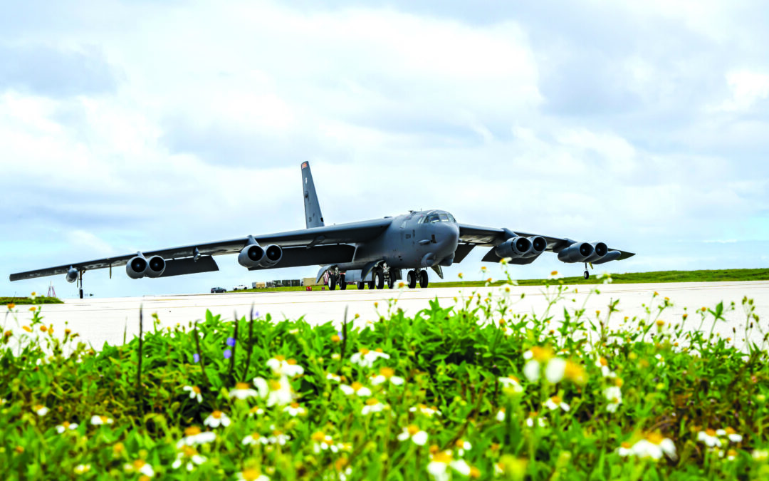 Bombers abound: North Dakota-based B-52sarrive in Pacific, provide strategic deterrence
