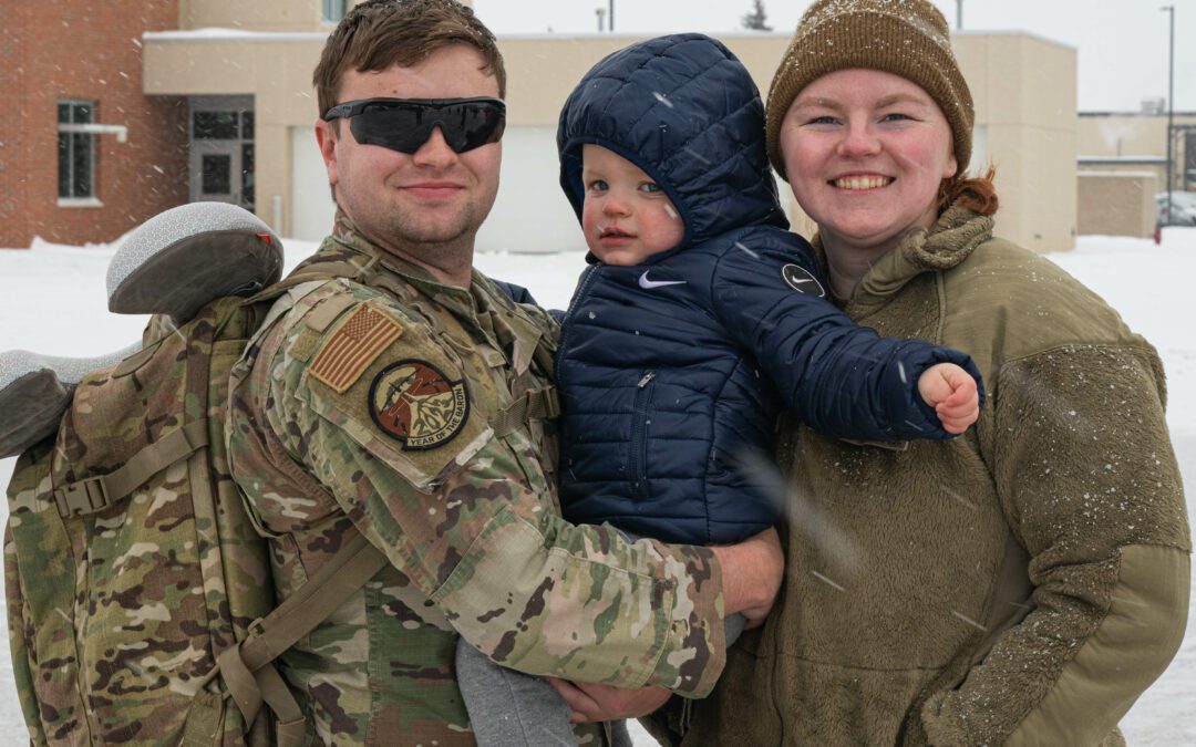 Minot Air Force Base welcomes Airmen home from Bomber Task Force deployment